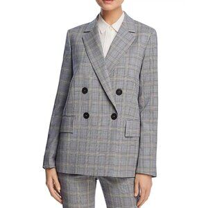 Theory Piazza Jacket in Maple Check